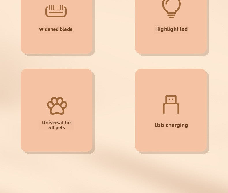 Waterproof Pet Hair Trimmer