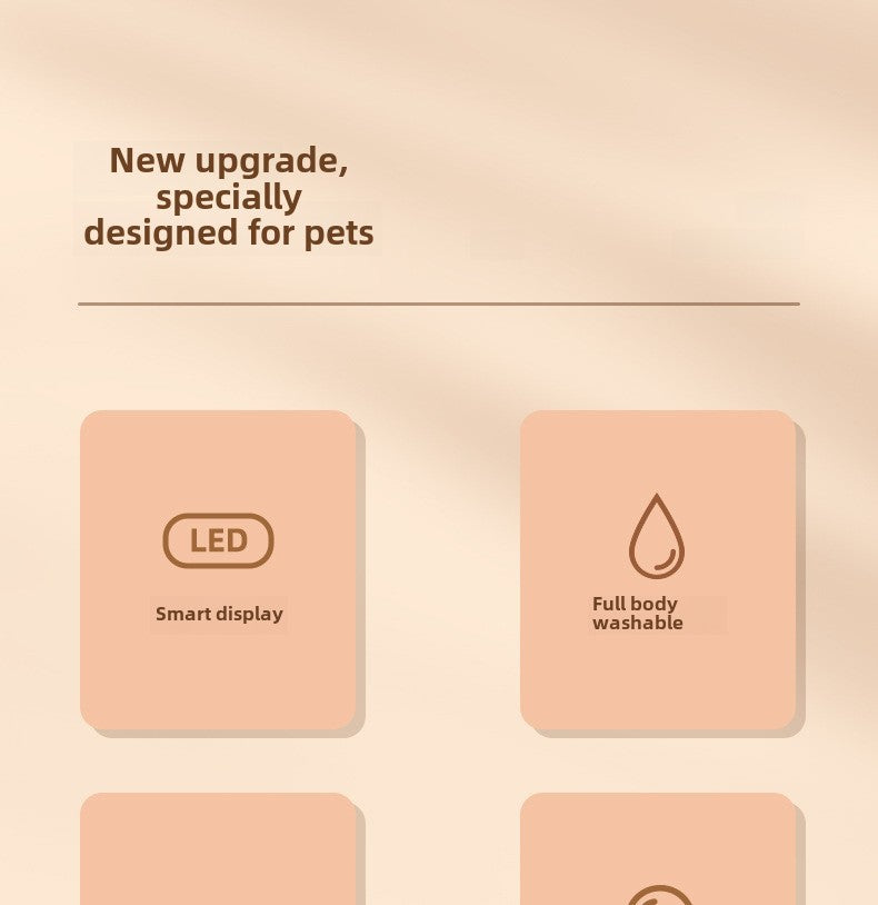 Waterproof Pet Hair Trimmer